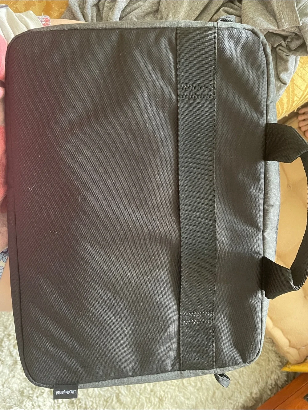 Case Logic Men's Black Slim laptop Case, up to 14” laptop